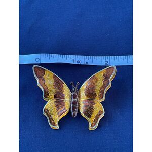 Vintage Germany Butterfly Brooch Pin
